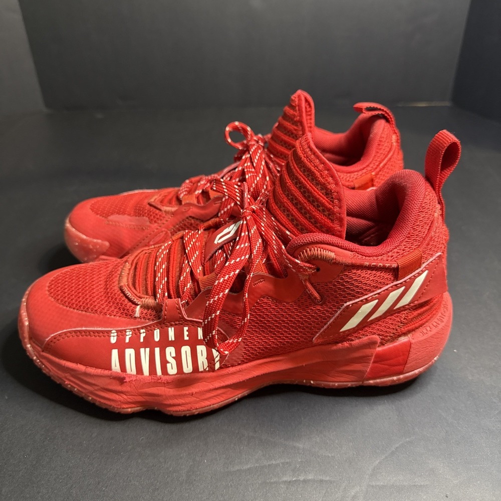 Adidas Men's Dame Extply Red Basketball Shoes Size 6.5